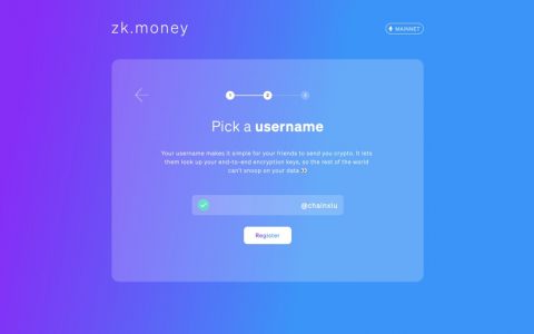 Aztec—zk.money交互(已融资，ETH链)-链嗅网