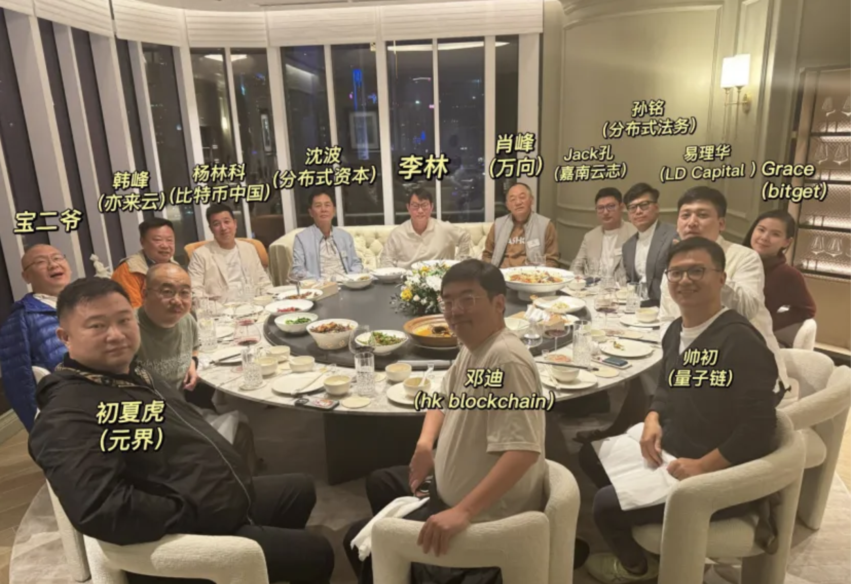 起底比特币OG饭局大佬：辛苦各位大割了......